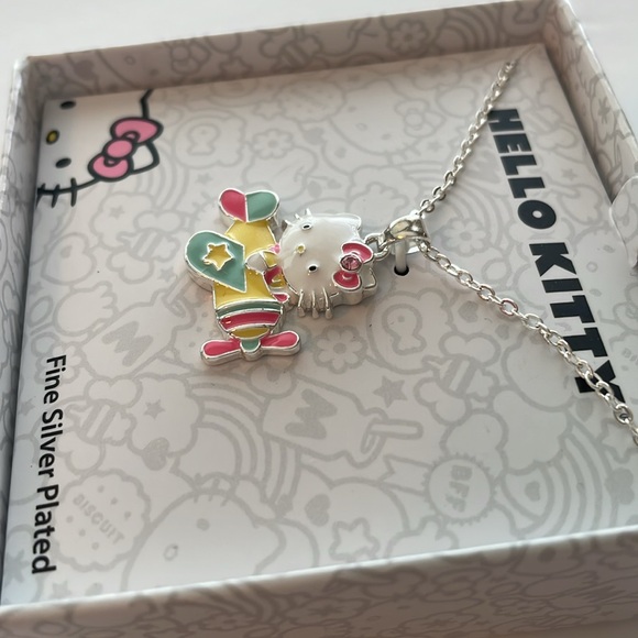 Hello Kitty Silver Plated Necklace - Picture 3 of 7